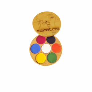 Estuche de bases oleosas Caretas x7 tonos intensos para maquillaje artístico y caracterización